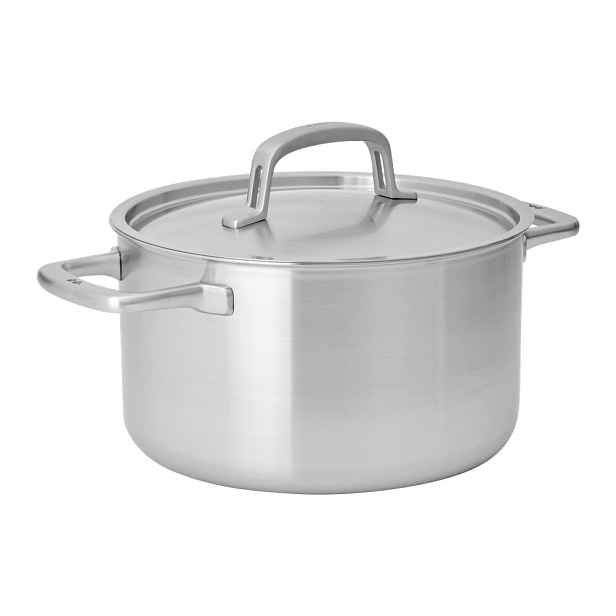 Nerezový kastrol s pokličkou na indukci 5,5 l Lucca 3.0 – FABINI