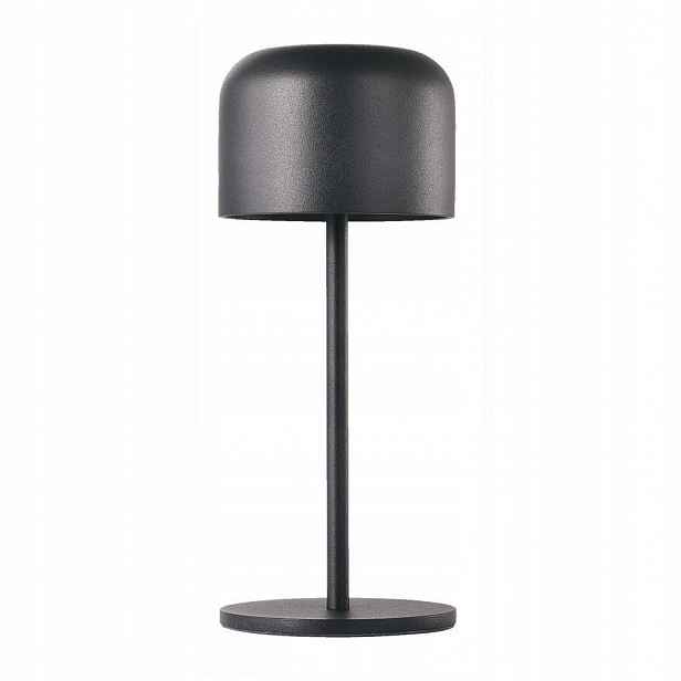 V-tac Stolní noční lampička 1,5W Led 21cm nabíjení, stmívání, černá