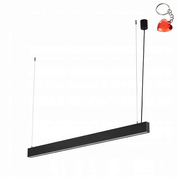 Závěsná Stropní Svítidlo Černý lustr Luxe Led Cct 3000-6500K Tk Lighting