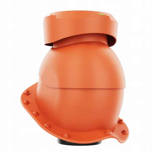 Krbový kanalizační ventilátor fi110 Blachodachówka Cihlový 8004