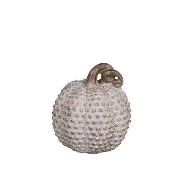 Latté antik dekorace dýně Pumpkin antique S - Ø 8*7 cm Chic Antique