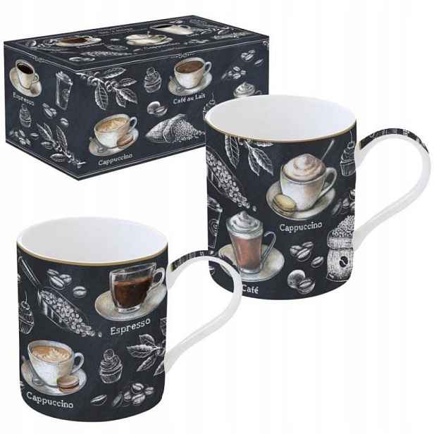 Porcelánový Hrnek V Ozdobné Krabičce 350 ML, 2 Ks
