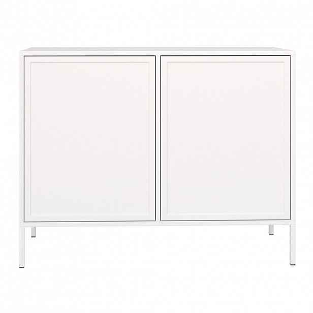 Selsey SIDEBOARD Velveto bílý 100cm
