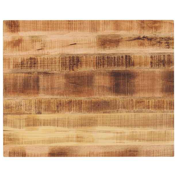 vidaXL Stolní deska 110x80x2,5 cm obdélníková hrubé mangovníkové dřevo