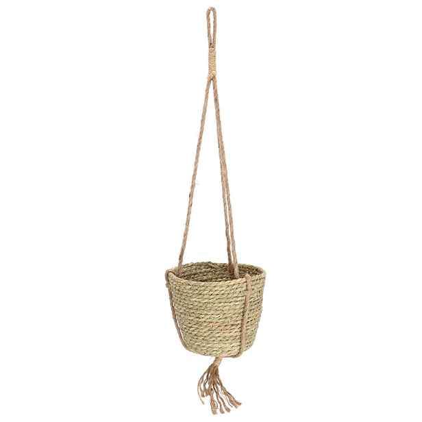 Esschert Design Závěsný květináč BOHO 15 cm béžový