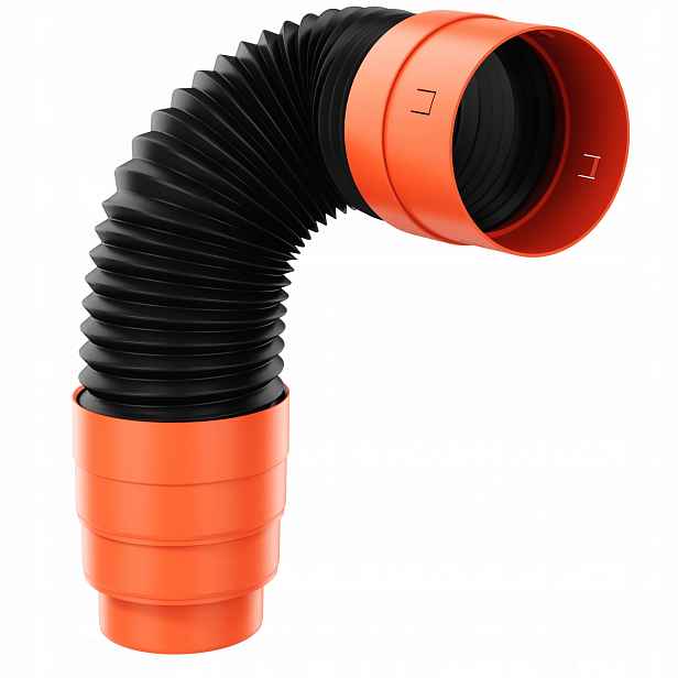 Trubka k ventilačnímu krbu fi200 50 cm Redukce