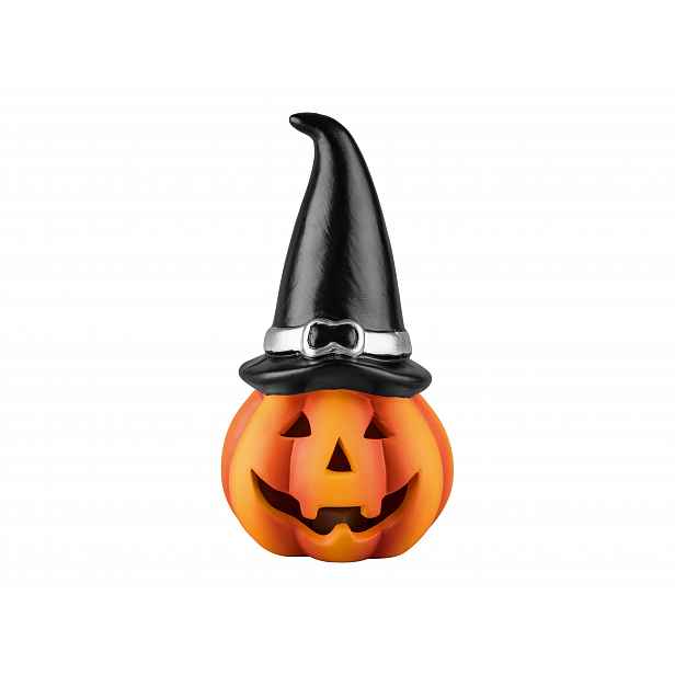 Halloweenská LED dekorace (dýně/čepice)