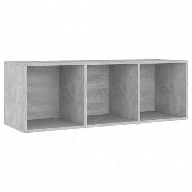 vidaXL TV stolek betonově šedý 107 x 35 x 37 cm kompozitní dřevo