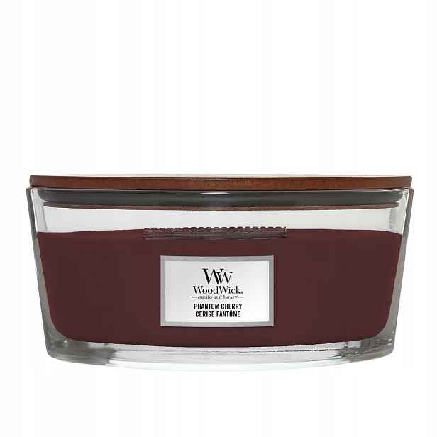 WoodWick Vonná svíčka Phantom Cherry 453,6 g Elipsa