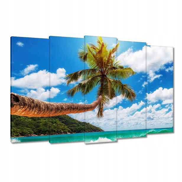 Obrazy 150x95 Tropy Krajina Palmy