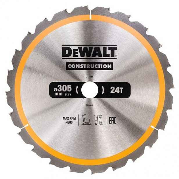 Dewalt Kotouč Na Dřevo 305X30 MM DT1958-QZ