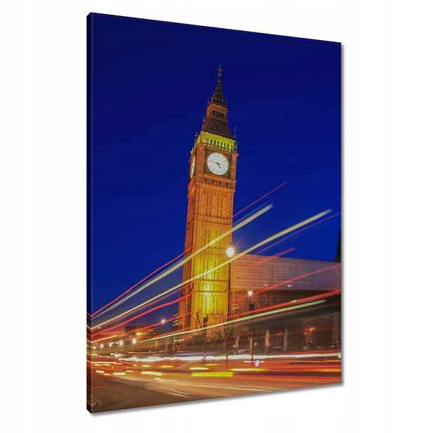 Obrazy 60x80 Big Ben v noci