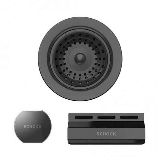 Doplněk Baterie Schock Gunmetal Brushed 400069GUB