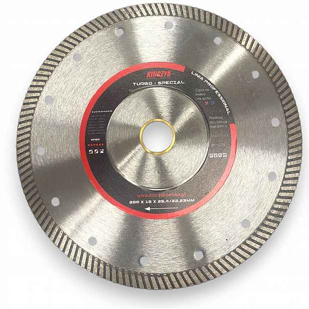 Kińyk Diamantový Kotouč Turbo-special 200 mm