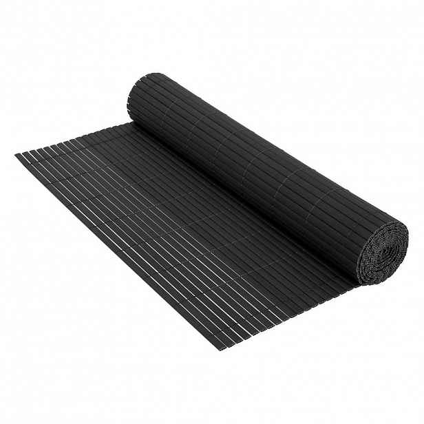 PVC PLÁTENÁ ROHOŽ 140 x 900 cm antracitová