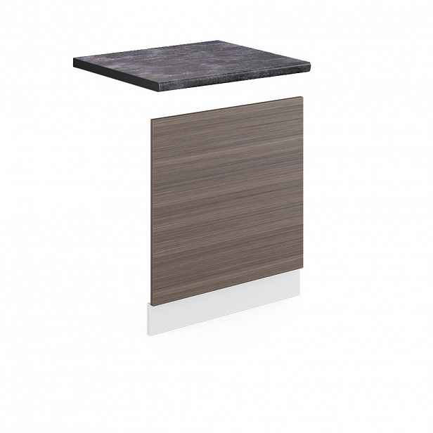 Vicco PŘEDNÍ PANEL R-Line Ušlechtilá šedá 60 cm , PD Antracit