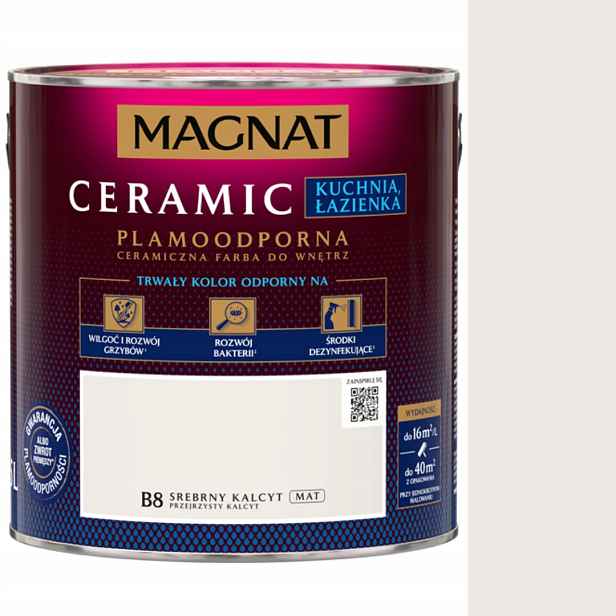 Barva Magnat Ceramic Kuchyň Koupelna 2,5L B8 Stříbrný Kalcit