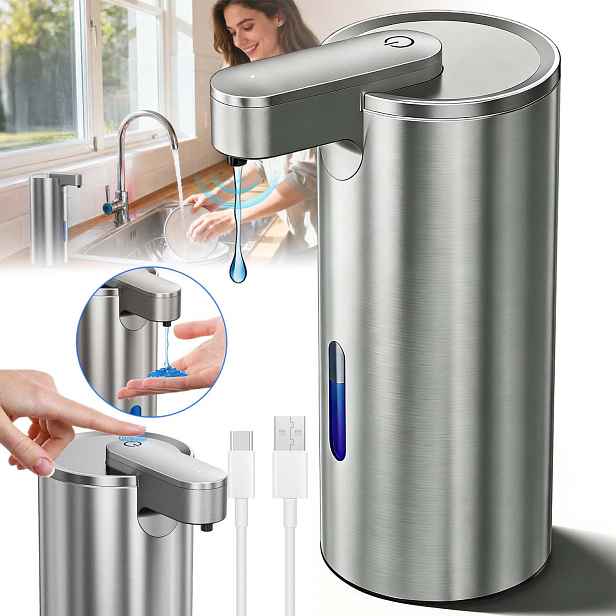 Bezdotykový Automatický Dávkovač Gelového Mýdla Usb Dávkovač Tekutiny 340 ML