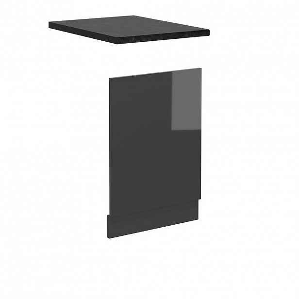 Vicco PŘEDNÍ PANEL R-Line Antracitový vysoký lesk 45 cm , PD Antracit