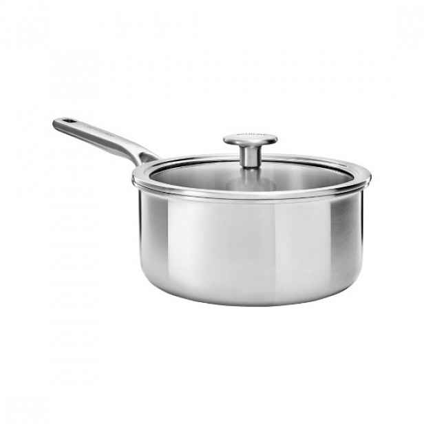 Hrnec, nerezová ocel, 3 vrstvy, 18 cm/2,1 l, "TRI-PLY" - KitchenAid