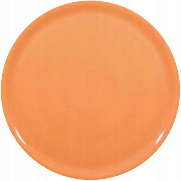 Porcelánový Pizzový Talíř Speciální Pomerančový Průměr 31 CM Sada Ks