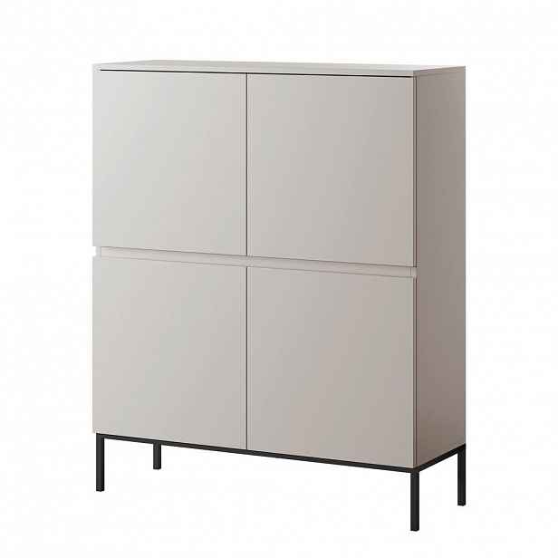 Selsey HIGHBOARD Bemmi béžová 100 cm