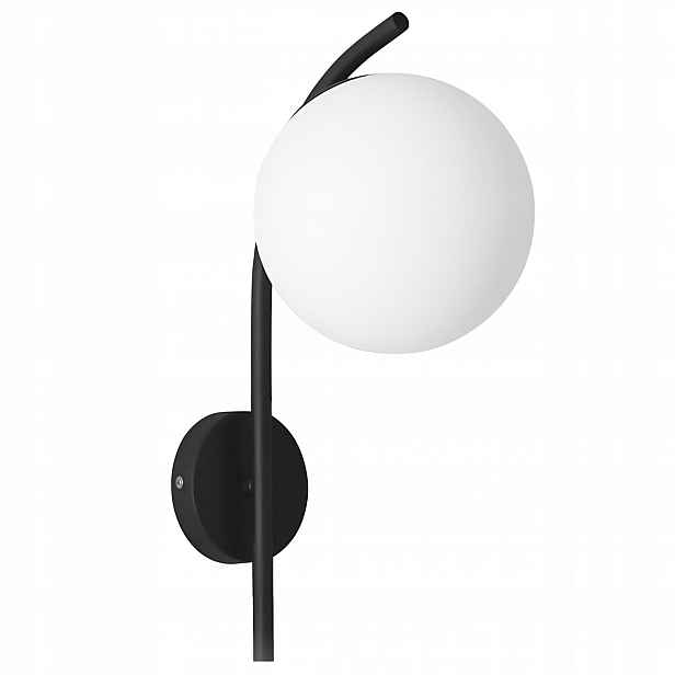 Designové nástěnné svítidlo černé, moderní, minimalistické E27 Toolight