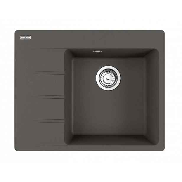 Franke Centro - Fragranitový dřez CNG 611-62 TL/7, 62x50 cm, šedá břidlice 114.0713.948