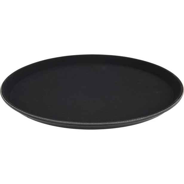 podnos d35cm ČERNÝ, plast