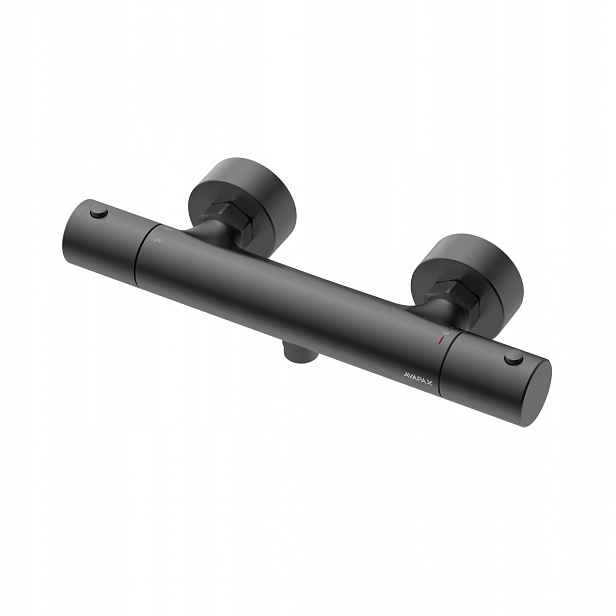 Termostatická sprchová baterie Avapax Thermo Gun Metal Mat ABTH3014T1