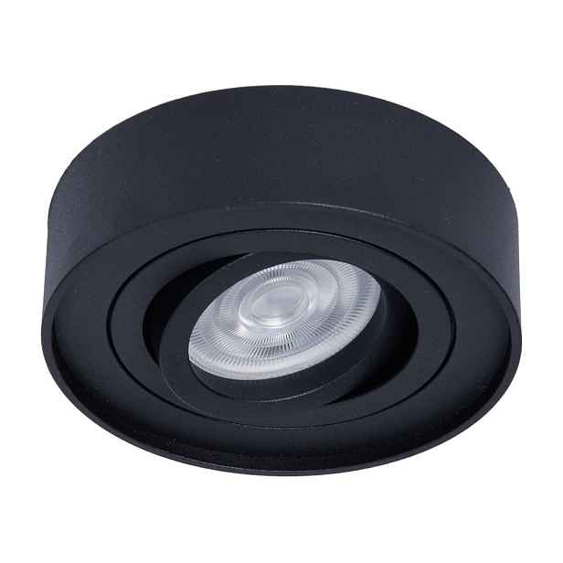 Eko-light Stropní vestavné svítidlo NUSA GU10 černé