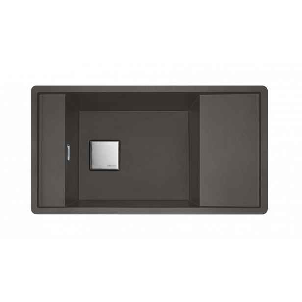 Franke Fresno - Fragranitový dřez FSG 611-88, 88x50 cm, šedá břidlice 114.0720.013