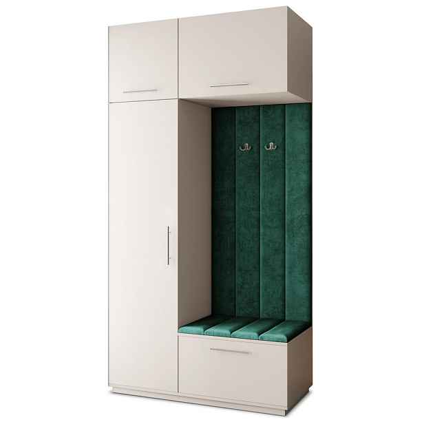 MASSENO MODERNÍ PŘEDSÍŇOVÁ SESTAVA REMA, 120/240/60 cm, kašmírová