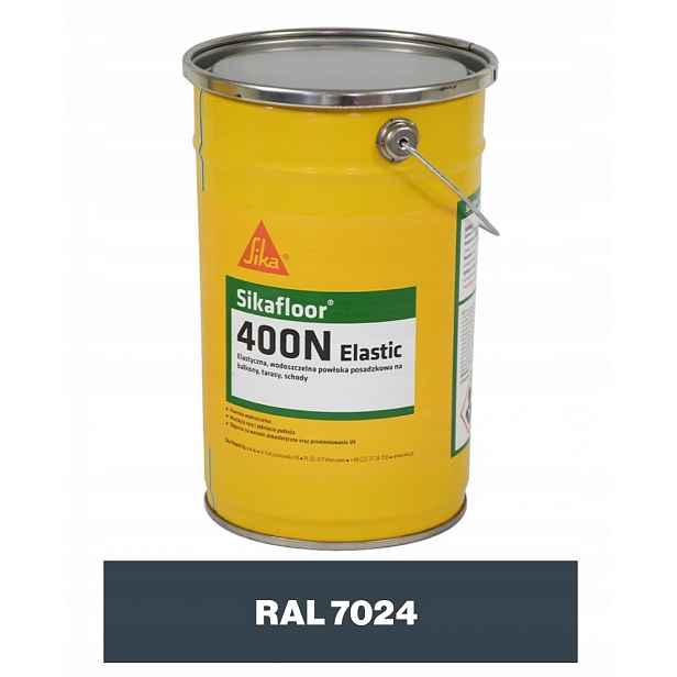 Sikafloor 400N Elastic – polyuretanová, pružná pryskyřice Ral 7024 6 kg