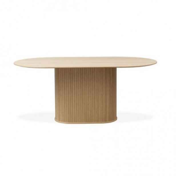 Unique-Furniture NOLA jídelní stůl unique furniture 95x180 cm hnědý dřevo 48302782