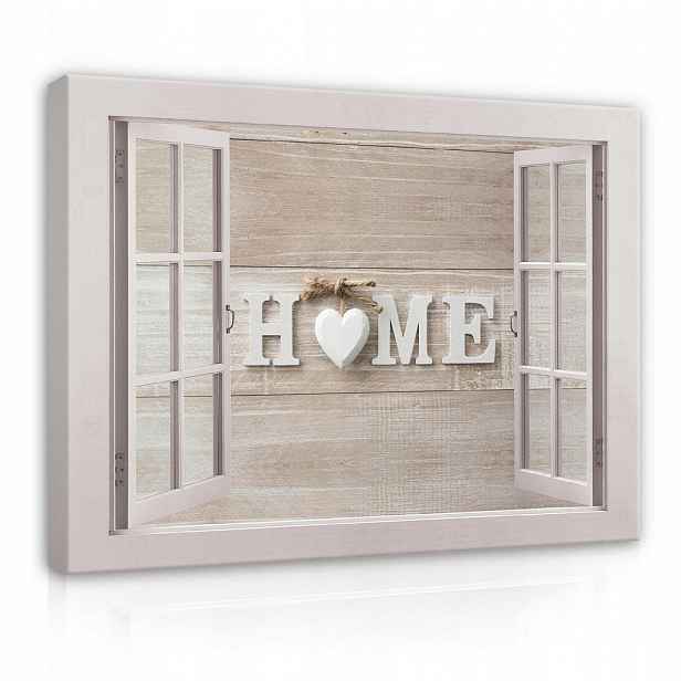 Wallarena OBRAZ na plátně Home Modern 80x60