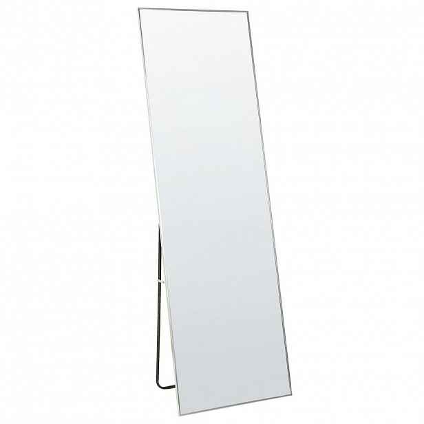 Beliani STOJACÍ ZRCADLO stříbrné obdélníkové 50/156 cm Beauvais