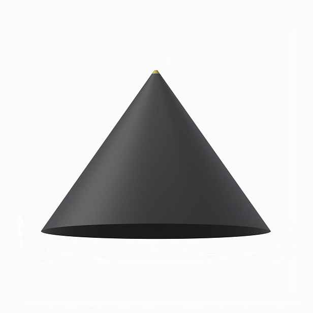 Nowodvorski Závěsná lampa Černý kužel 50 cm Zenith L
