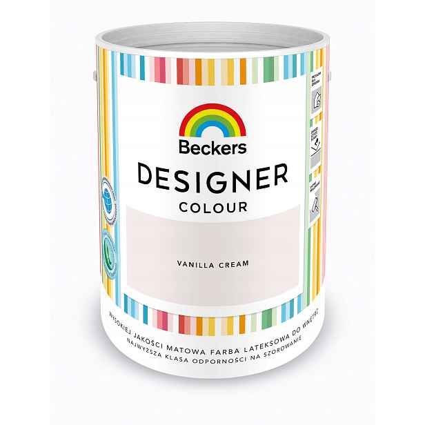 Beckers Designer Colour 5L Matt Vanilkový krém
