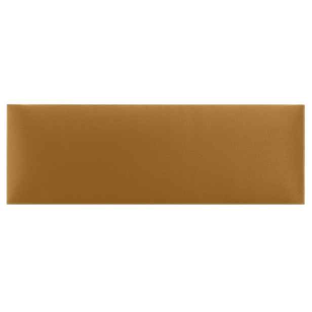 Čalouněný nástěnný panel různé rozměry x šířka 20 cm hořčicová obdélník MyBestHome Rozměr: 60x20 cm