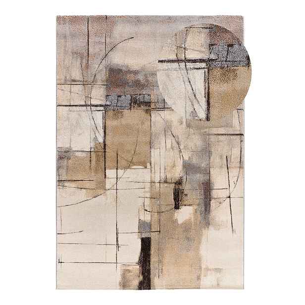 Šedo-béžový koberec 160x230 cm Beruti – Universal