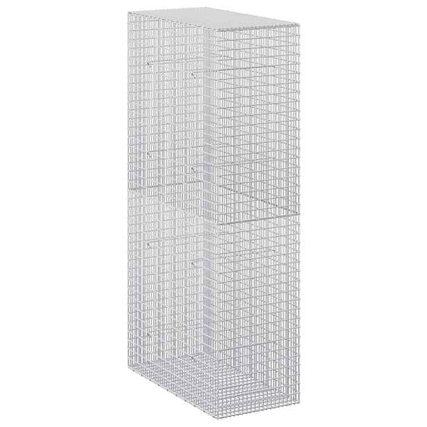 vidaXL Gabion s drátem 5 mm a síťkou 5x2,5 cm 50x100x200 cm