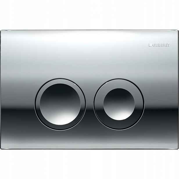 Geberit Delta25 splachovací tlačítko lesklý chrom 115.125.21.5