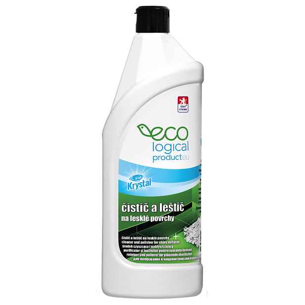 KRYSTAL čistič a leštič na lesklé povrchy ECO 750ml
