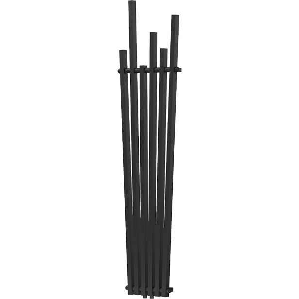 MEXEN - Omaha otopný žebřík/radiátor 1800 x 420 mm, 655 W, černý W208-1800-420-00-70