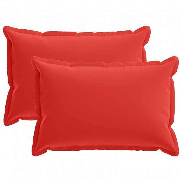 vidaXL Povlak na polštář 2 ks HOUTEN Červená 40 x 60 cm Polyester