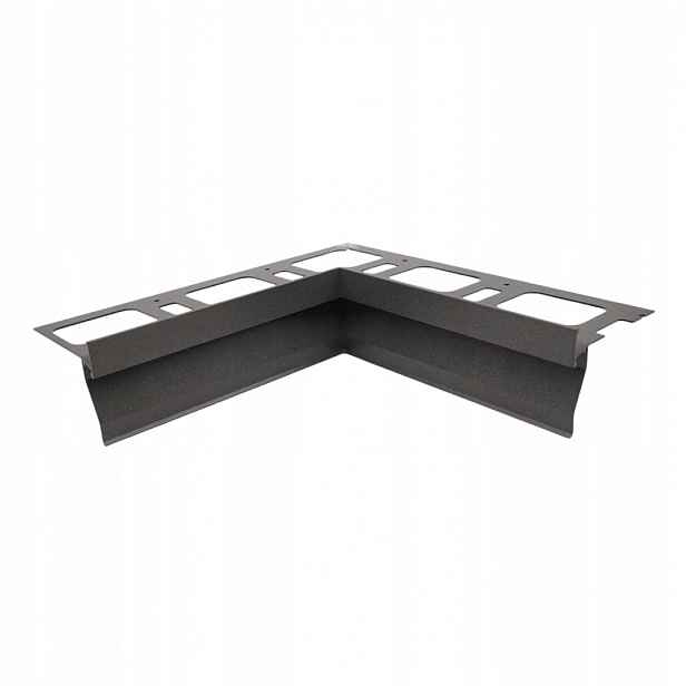 Vnitřní Roh Pro Okapový Profil Šedý Antracit 10 mm x 210 mm