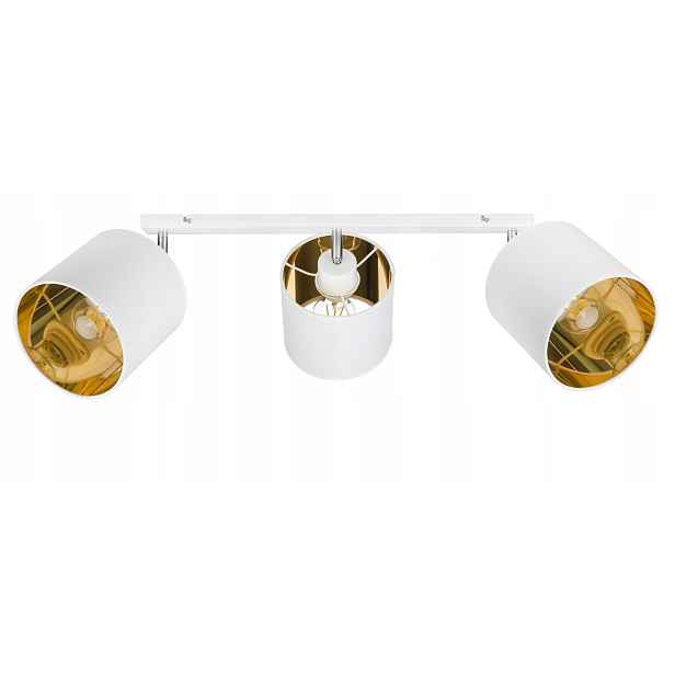 Lampa stropní svítidlo pohyblivý lustr sufiová Abażur zlatá