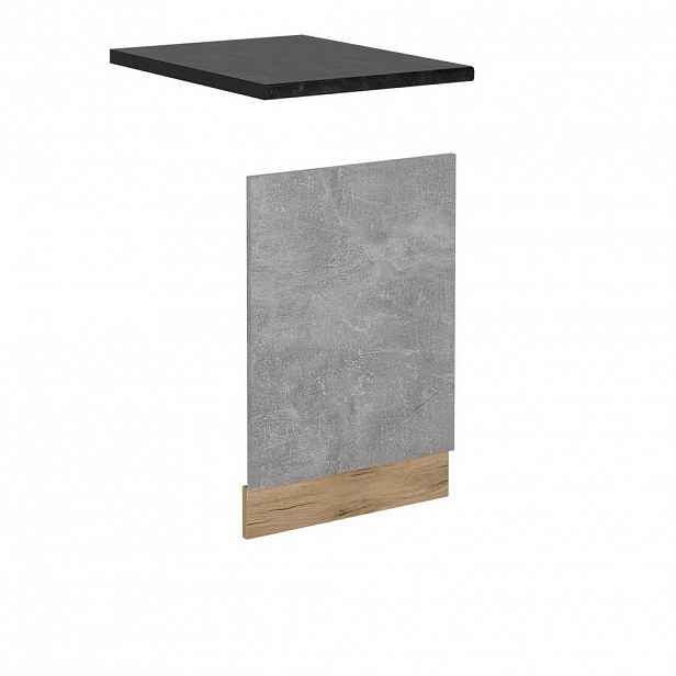 Vicco PŘEDNÍ PANEL R-Line Beton 45 cm , PD Antracit