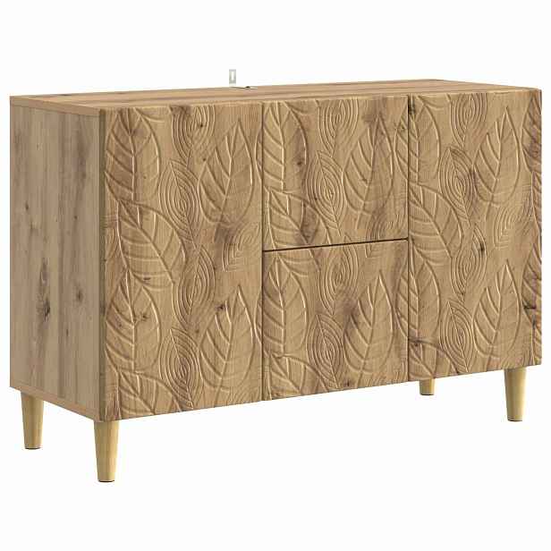 vidaXL Servírovací skříň Dub artisan 89 x 34,5 x 60 cm